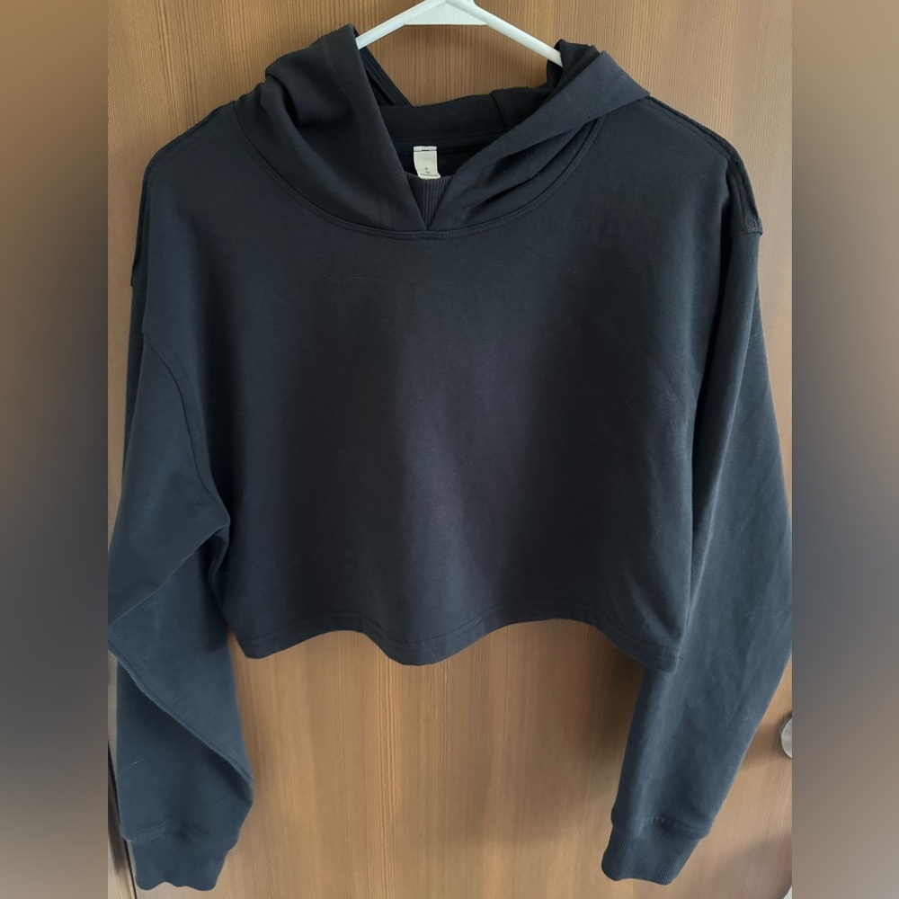 LIKE NEW lululemon All Yours Cropped Hoodie